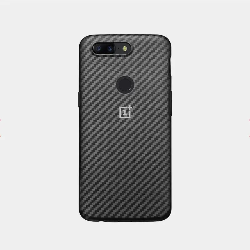 Оригинальный Oneplus 5T 6T 7T чехол Чехол бампер sandsone Karbon Ebony полное заднее покрытие