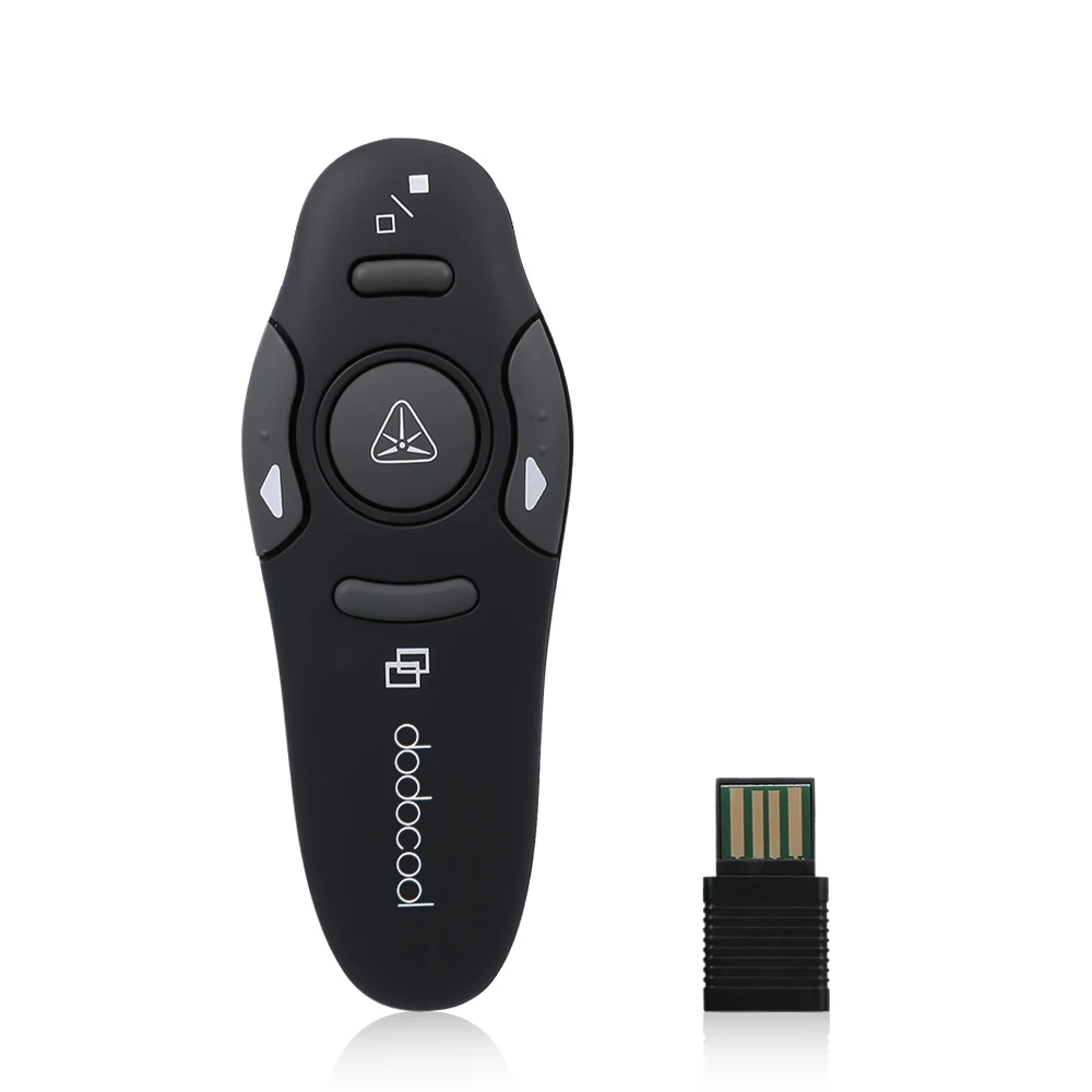 Беспроводной Презентер 2 4 ГГц красная лазерная указка USB беспроводной приемник