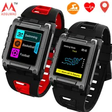 Профессиональные с GPS для плавания smart Watch, плавательные автоматическая запись на коленях IP68 11 спортивных режимов, Браслет-измеритель пульса