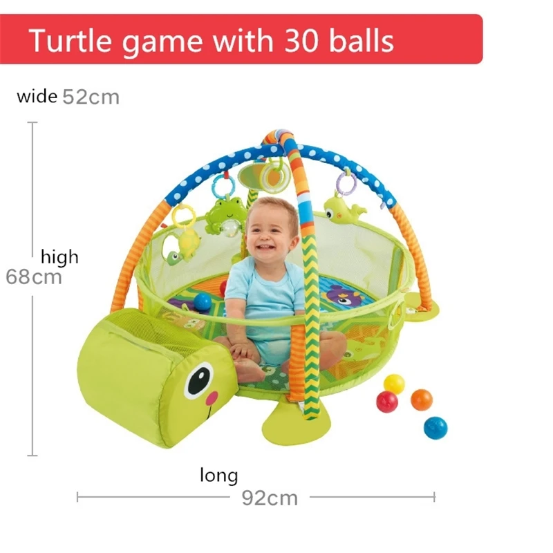

Baby Crawling Play Mat 20*52*70CM Padded Cotton Play Blanket Cute Toys Game Pads for Infants Educational Developing Gym Playmats