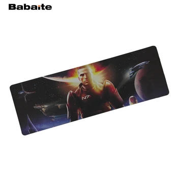 

Babaite For Mass Effect Speed Gaming Edition Mouse Pad 900 * 300mm XL Edge of Locking Mouse Pad for Laptop gaming mouse pad