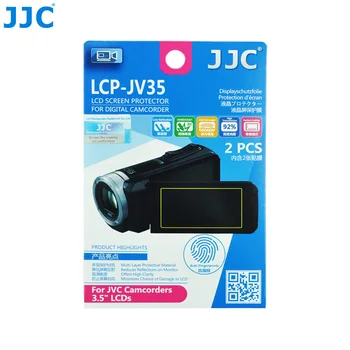 

JJC LCD Guard Film for JVC Camcorders 2.7" 3.0" 3.5"PET Video Screen Protector