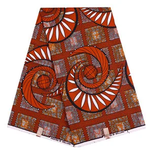 polyester Ankara Africa prints batik fabric real dutch wax tissu high quality 6yards fashion African sewing for party dress - Цвет: 31