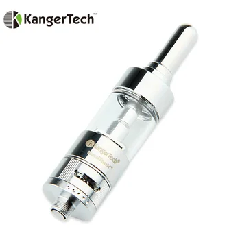 

Original Kanger GeniTank Pyrex Glass Single Cartomizer 2.4ml Tank Capacity e-cigarette Airflow Adjustment Atomizer Clearomizer