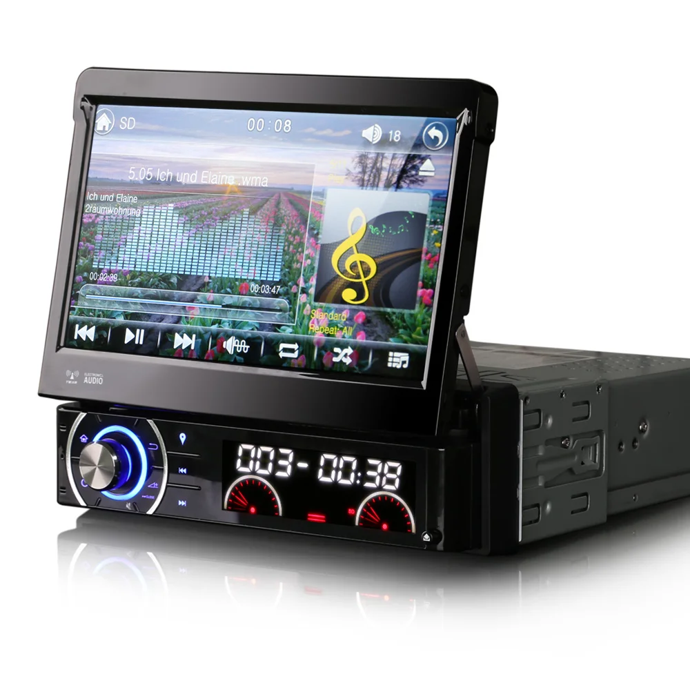 Автомагнитола 7 &quotOne Din с gps навигацией 1 DVD одна Master MST2531 ARM Cortex A7 800 МГц ЦП 256 Мб