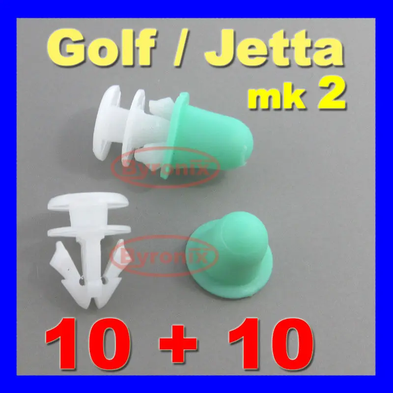 FOR VW MK2 Golf Jetta DOOR SIDE MOULDING CLIPS TRIM STRIP WHEEL ARCH
