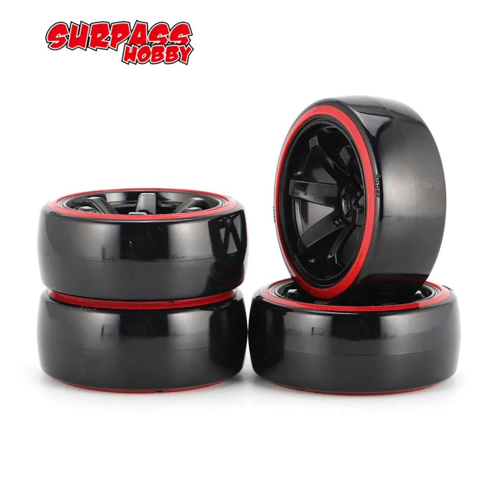 

4pcs 128mm Inflatable Beadlock Metal Tyre Tire Wheel for RC Crawler Climbing Car Model HSP HPI Component Spare Parts