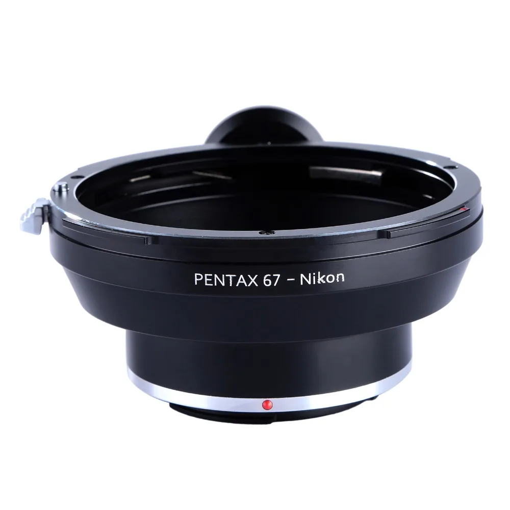 For Pentax 67 Mount Lens Adapter to For Nikon AI F Mount Camera D4 D3X D3S
