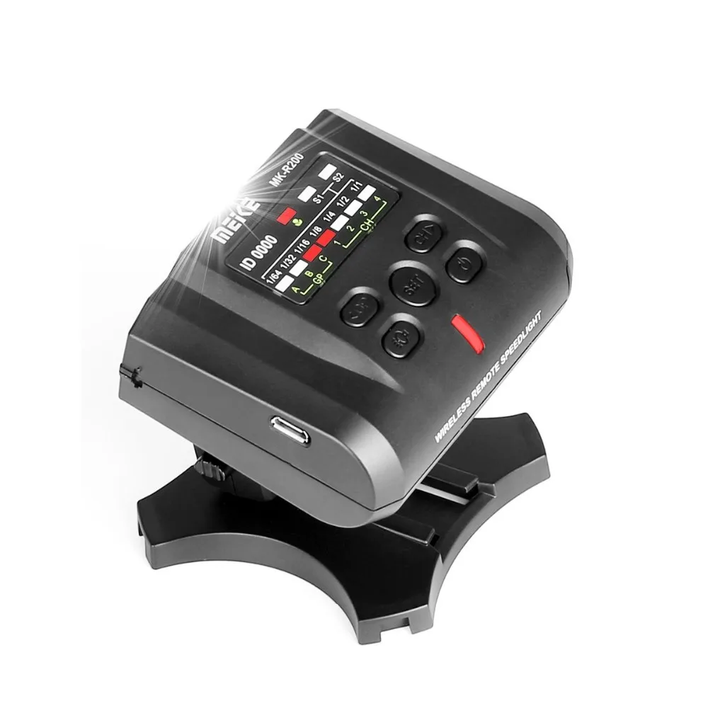  MEKE Meike MK-R200 2.4GHz Wireless Remote Flash for Canon Digital SLR Cameras