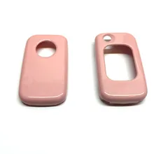 Квадратная клавиатура с дистанционным управлением флип-ключ защитный чехол глянцевый розовый цвет для Mercedes Benz