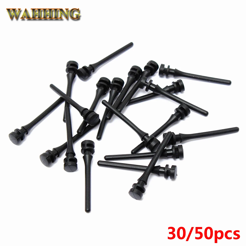 30/50pcs Computer Components PC Case Fan Mouting Pin Anti Noise Vibration Silicone Screws Anti-vibration Shock Absorption HY1571