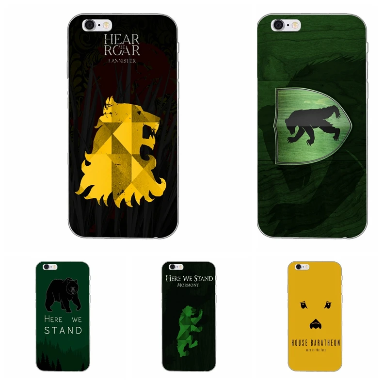 

Game of Thrones mormont silicone TPU Soft phone case For Huawei Honor 4c 5c 5x 6x v8 Mate 7 8 9 P7 P8 P9 P10 Lite plus 2017