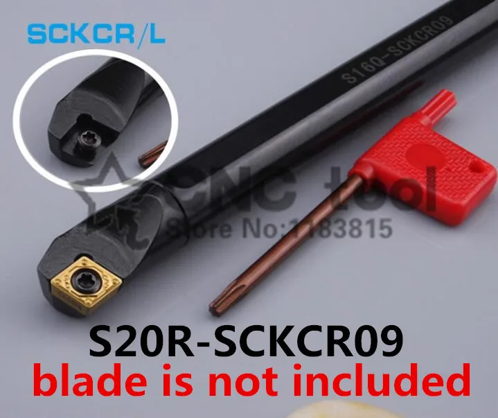 

S20R-SCKCR09/ S20R-SCKCL09 Boring Bar,Internal turning tool,CNC turning tool holder,Lathe cutting tool, for CCMT09T304/08 Insert