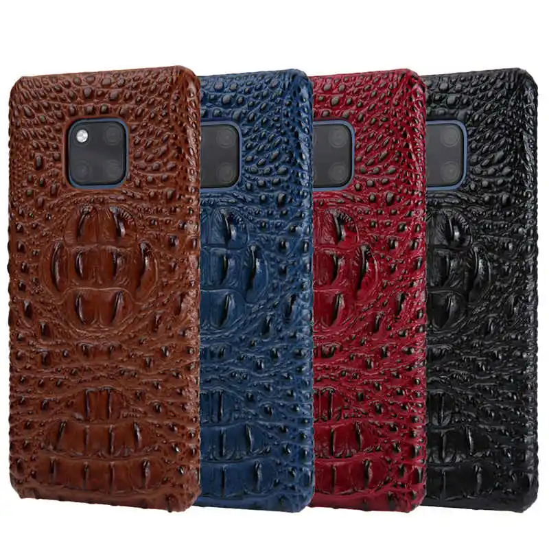 

Genuine Leather Case For Huawei Mate 20 Pro Case Cool Cover MAKEULIKE Protector Hoesje For Huawei MATE 20Pro Case Fundas