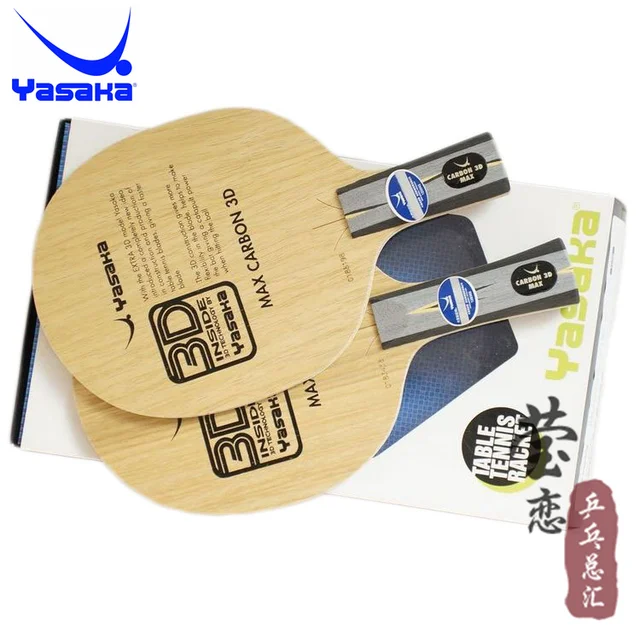 Cheap Original Yasaka yca max 3d table tennis blade hard carbon blade table tennis rackets carbon blade yasaka rackets racquet sports