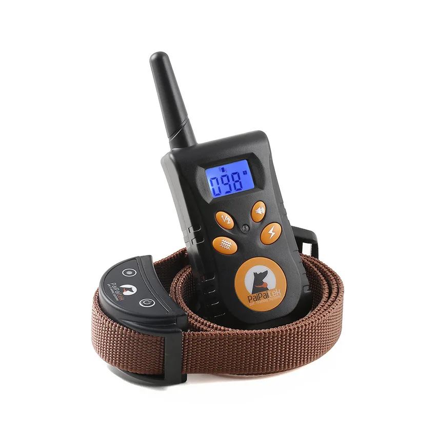 500M Dog Training Collar PaiPaitek 3 Modes Rechargeable Electrical Anti Bark Waterproof Remote Pet Tool Energy-saving | Дом и сад