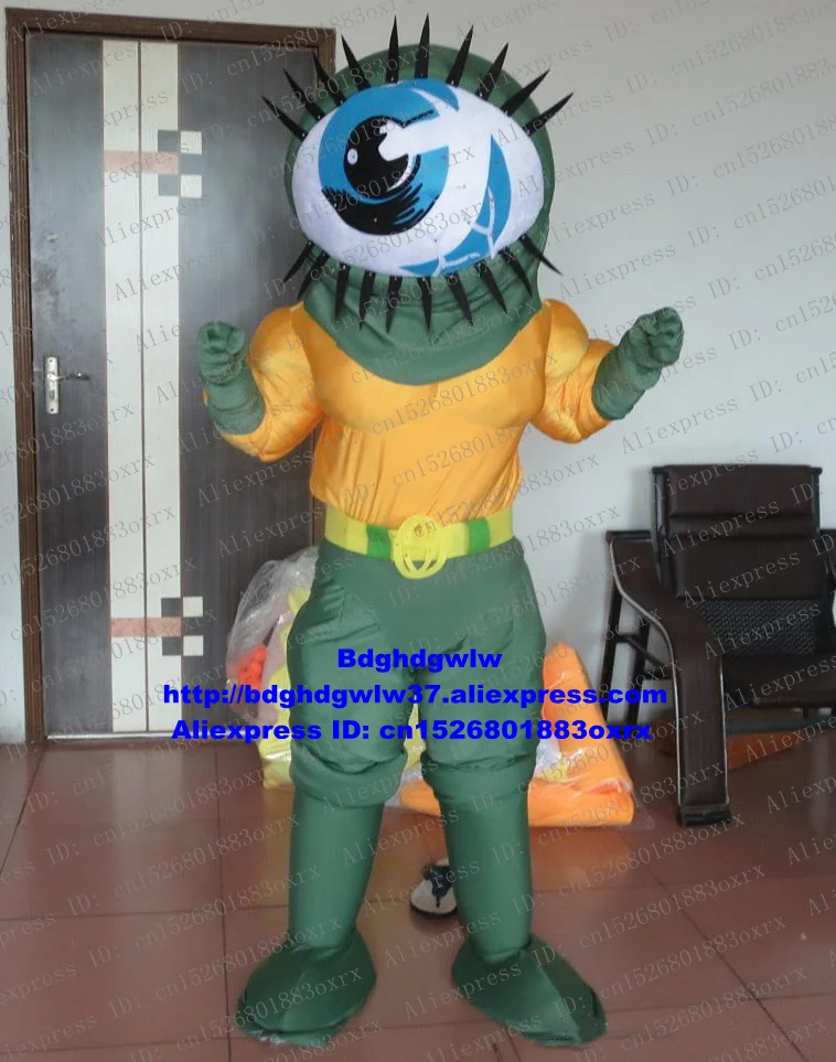 Eye Eyeball Bulbus Oculi Eyebulb ORB костюм талисмана для взрослых, Герой мультфильма наряд рутинный пресс-инструктаж на хороший zx1139