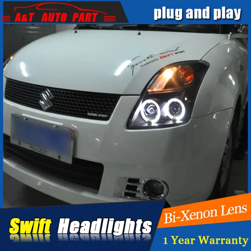 Auto part Style LED Head Lamp for SUZUKI Swift led headlights 2005 2011
