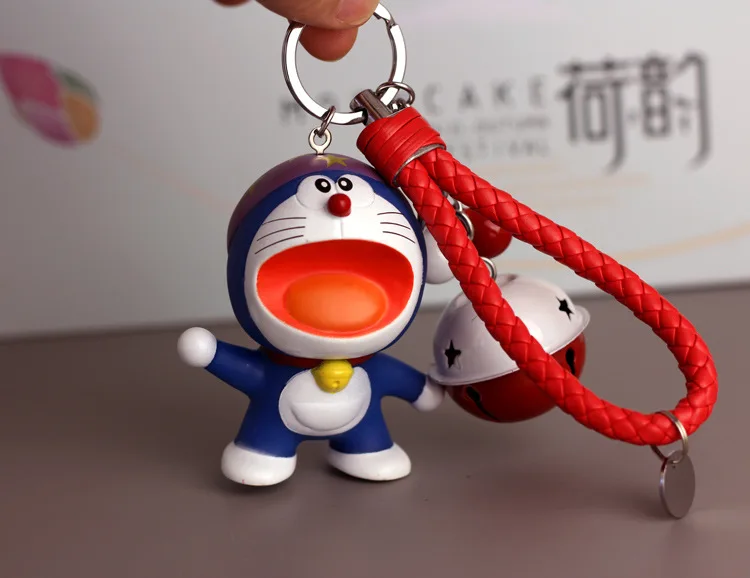 IVYYE 1 шт. милый Doraemon аниме фигурка брелок ПВХ фигурки брелок игрушки брелок унисекс подарки Новинка - Цвет: see chart