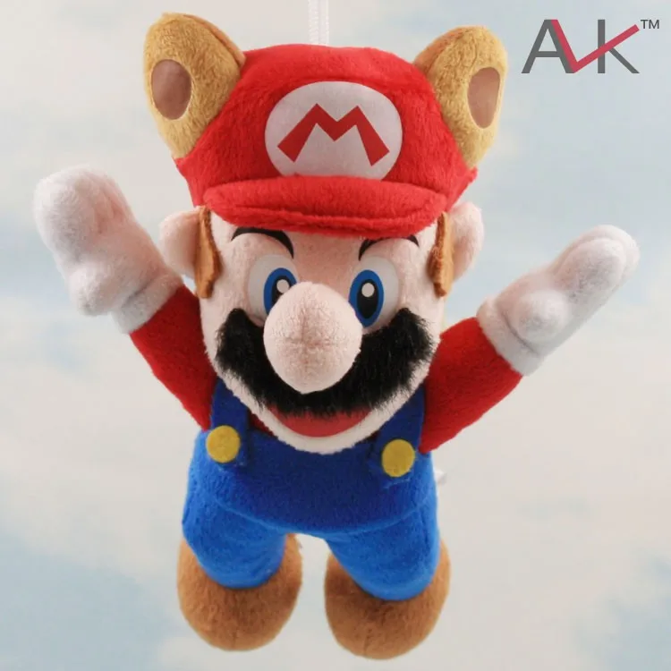 raccoon mario plush