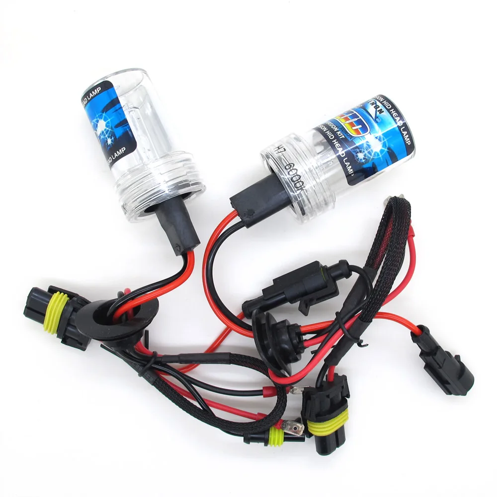

35W HID Xenon Light Bulb 12V H1 H3 H7 H11 9005 9006 Auto Car Xenon Headlight 3000K 4300K 5000K 6000K 8000K 1000K 12000K