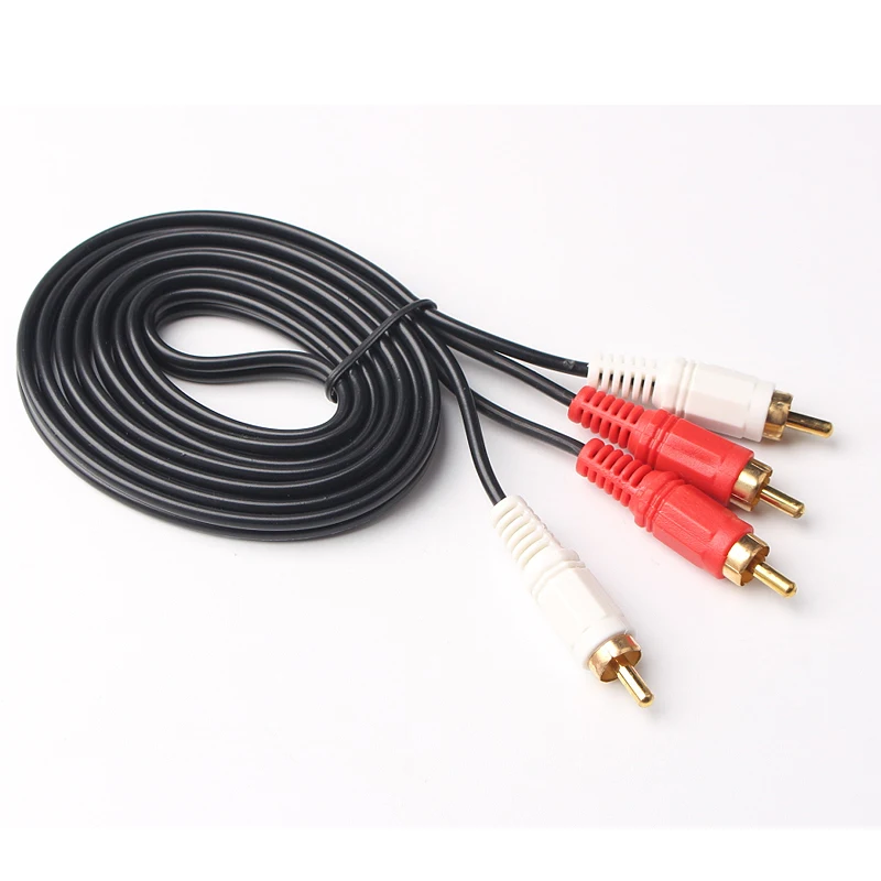 Кабель ult best 2RCA папа 2 RCA аудио стерео AUX AV видео конвертер шнур для Android ТВ