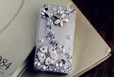Luxury Glitter Bling Pearl Diamond Rhinestone Case Cover For Huawei P10 P20 P30 P40 P50 Pro Lite Mate 20 30 40 Coque | Мобильные