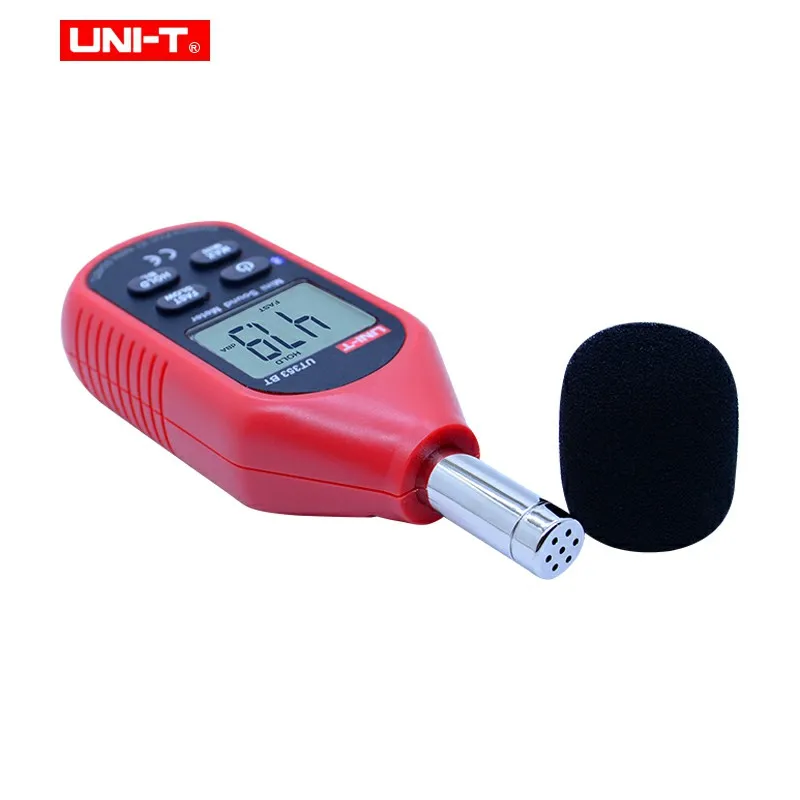 Цифровой измеритель уровня звука UT353BT Bluetooth шума 30 130 дБ контроль звука|Шумомеры| |
