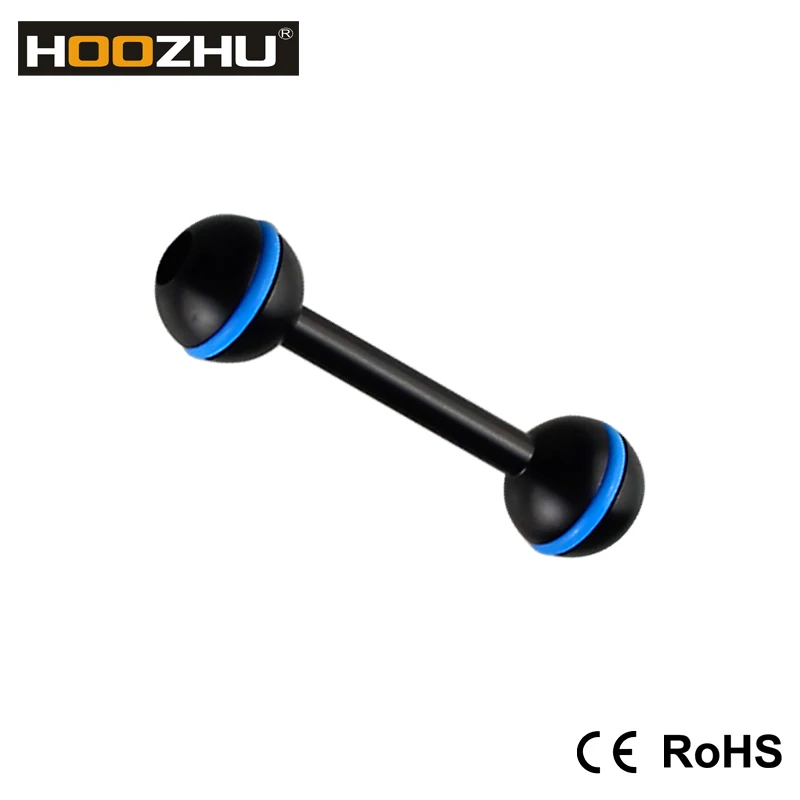 

Aluminum 4" Double Ball Head Support for Diving Camera Accessories S04