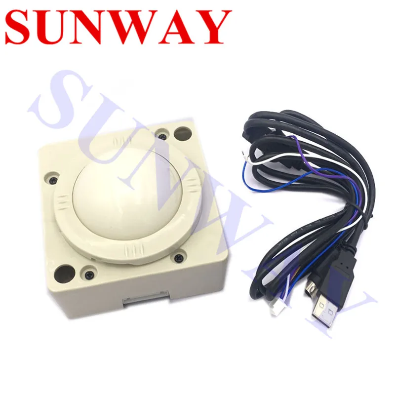 

High quality 2'' Diameter Round Connector trackball arcade games cabinet parts arcade trackball for arcade video game