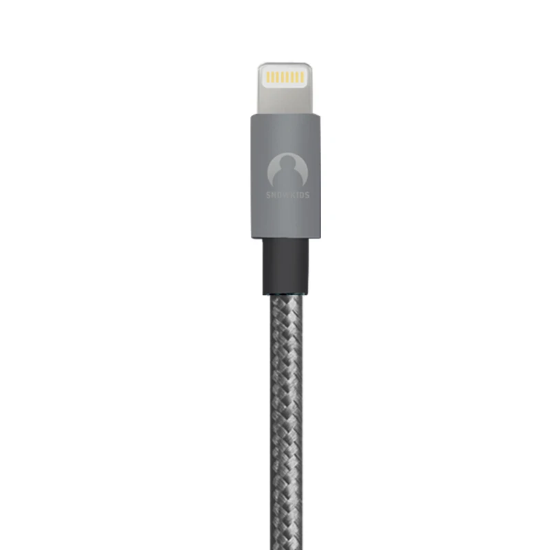 Кабель Snowkids 2 шт. м для iPhone X 8 7 6 5 XR XsMax iPad 8pins Lightning USB кабель поддержка до iOS12|cable for|mfi