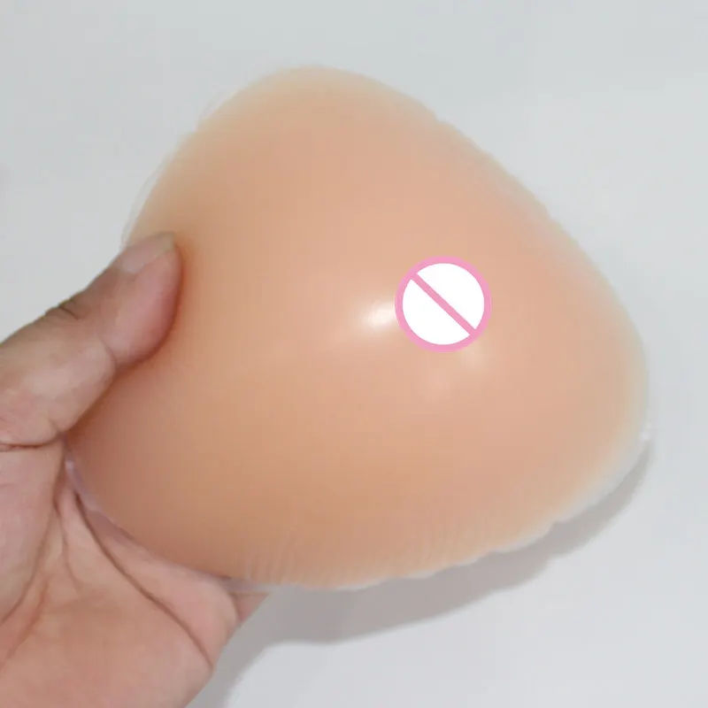 

ONEFENG Triangular Shape Silicone Fake Breast Form for Cross Dresser Man Woman Mastectomy who like Big Chest 240g-300g/pc