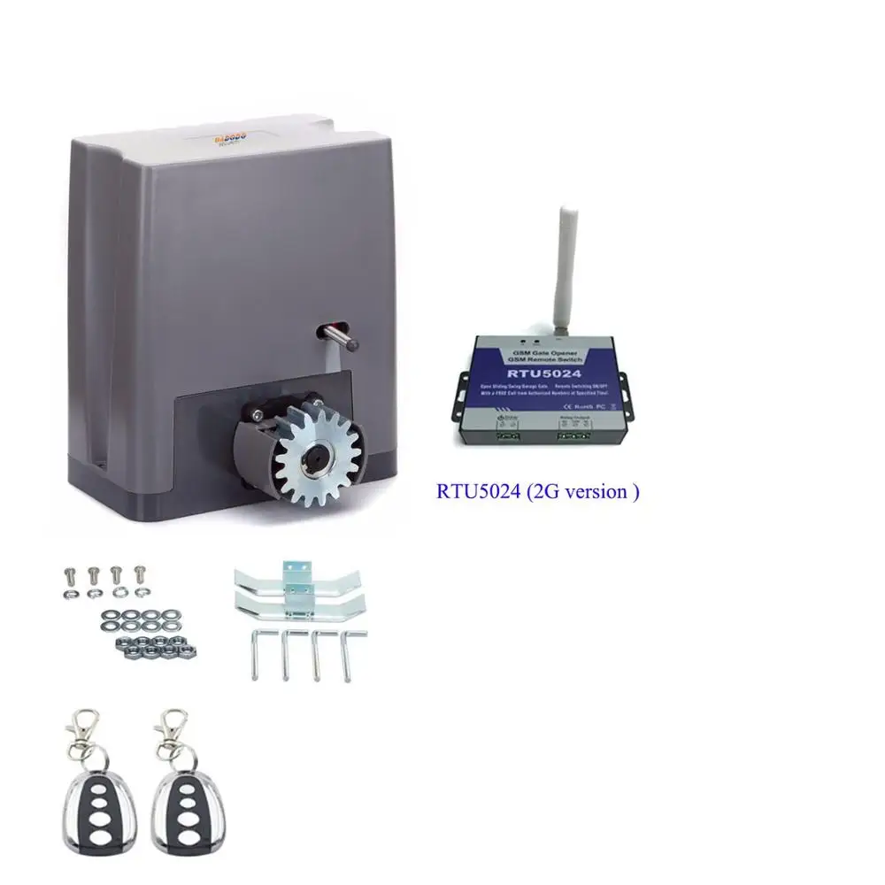 Kit 7 800 кг Автоматический раздвижной ворот Открыватель двери операторский Мотор привод доводчик КОМПЛЕКТЫ система с GSM беспроводное устройство для открывания ворот Домашняя безопасность - Цвет: Kit 7