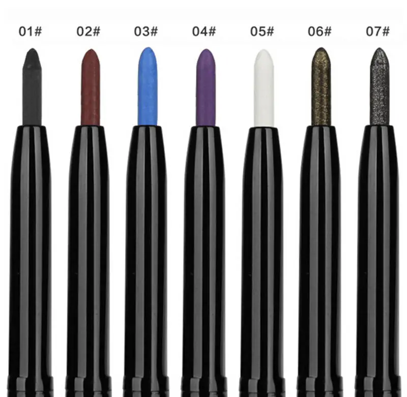 Yanqina водонепроницаемый авто-вращение жемчужные тени-карандаш для век лежа шелковистый карандаш ручка - Цвет: color05