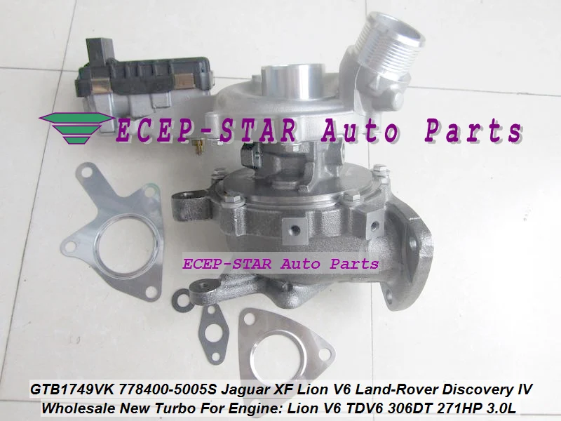 With Actuator GTB1749VK 778400-5005S 778400 LR029915 LR013202 For Jaguar XF 3.0D Lion V6 For Land-Rover Discovery IV TDV6 306DT (1)