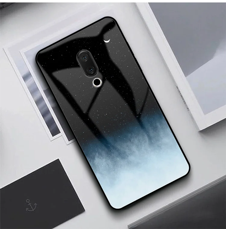 GFAITH чехол из закаленного стекла для Meizu 16 16TH перо печать Обложка для Meizu Note 8 Note 9X8 M8 M8 Lite M6T 16 S телефонные чехлы