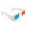 100 pairs Universal Paper Anaglyph 3D Glasses Paper 3D Glasses View Anaglyph Red Cyan Red/Blue 3D Glass For Movie EF ► Photo 2/5
