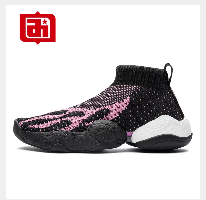 

Running shoes 2019 new autumn and winter popcorn bottom light socks set jogging elastic sports running shoes