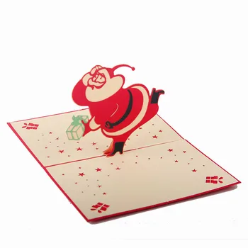 

Handmade Christmas Decoration 3D Paper Greeting Cards Christmas Birthday Gifts Decorative Crafts Christmas Decoration Supplies