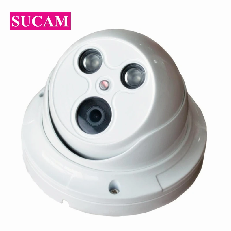 

SUCAM 4.0 Megapixel Dome IP CCTV Camera Indoor 3516D Full Real Time Motion Detection ONVIF IP Video Surveillance Camera 30M IR