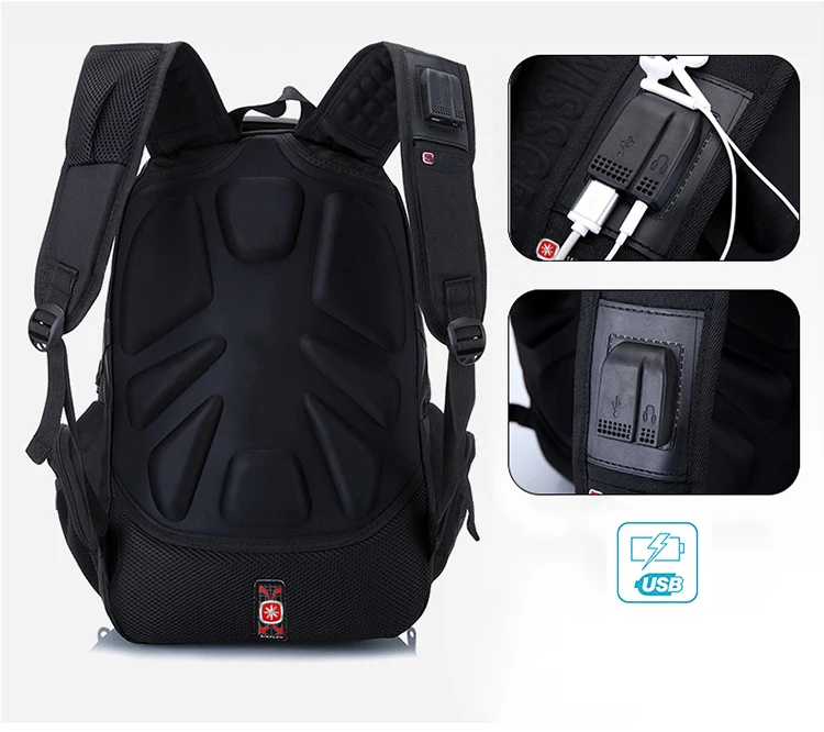 Швейцарский бренд, детские школьные сумки, рюкзаки для мальчиков, фирменный дизайн, для подростков, лучших студентов, для путешествий, Usb зарядка, Водонепроницаемый школьный ранец