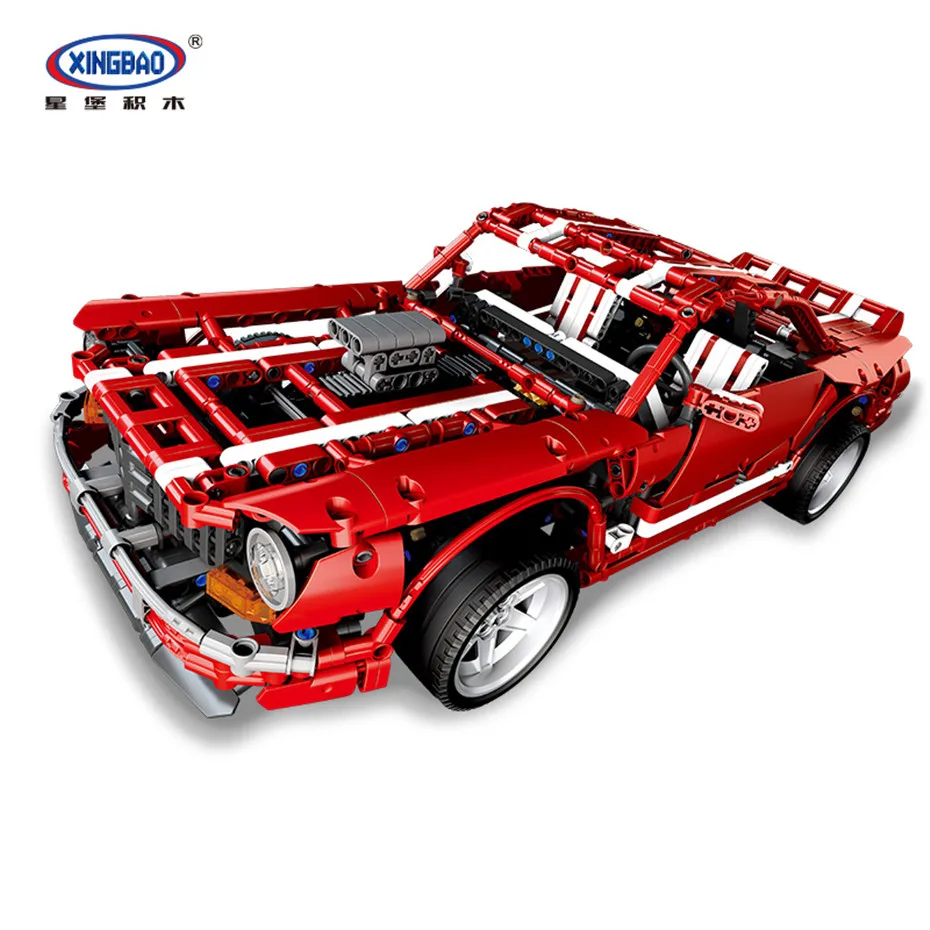 XINGBAO 07001 The Future Car TECHNIC Series 2000 шт. набор строительных блоков для автомобиля с мышцами