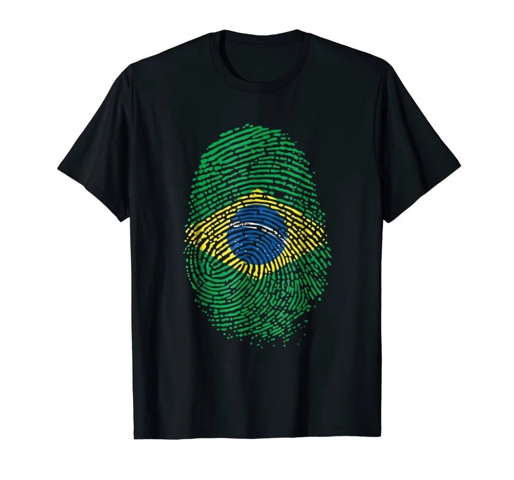 

2018 Letter Print Creative Printed T-Shirt Dna Brazil Team Soccers Shirt Brasil T Shirts