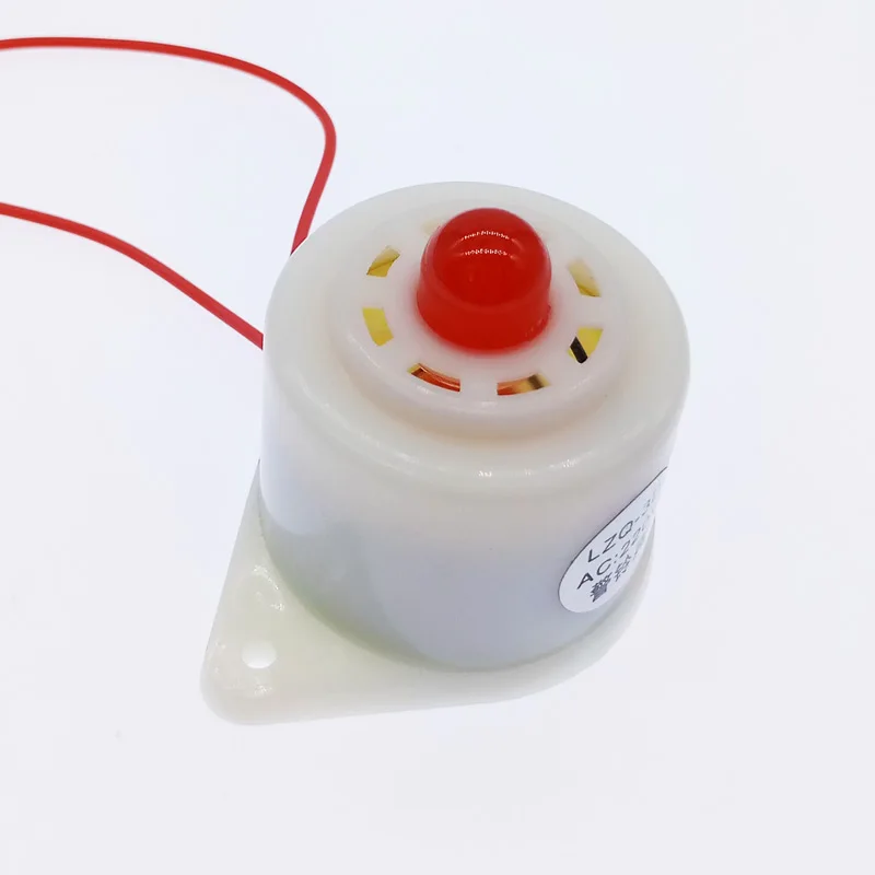 Электронный звуковой сигнал, сигнал тревоги, красный светильник, вспышка с высоким децибелом 12 В 24 В 220 В, акустико-оптический Световой индикатор тревоги LZQ-3D