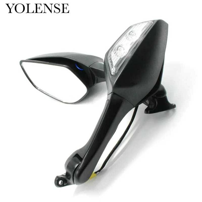 For Kawasaki Ninja ZX10R ZX 10R 11 12 13 14 15 Black Motorcycle Mirror