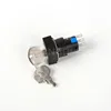 Small-sized Self Lock Button LA16J-11Y/2 2 position Bring Key Knob 1NC 1NO Choice Button Switch 16MM Button switch 220V ► Photo 2/5