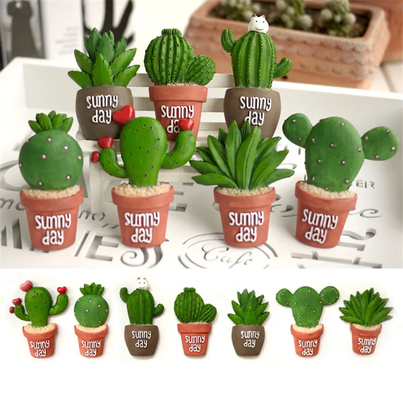 кактус в горшке на магните. кактус микс в магните. магниты на холодильник кактус в горшочке. кактусы в магните.