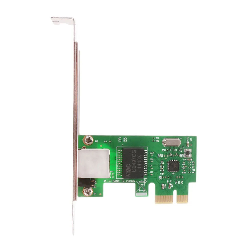 Компьютерные аксессуары Gigabit Ethernet LAN PCI Express PCI-e сетевой контроллер карта 1 шт