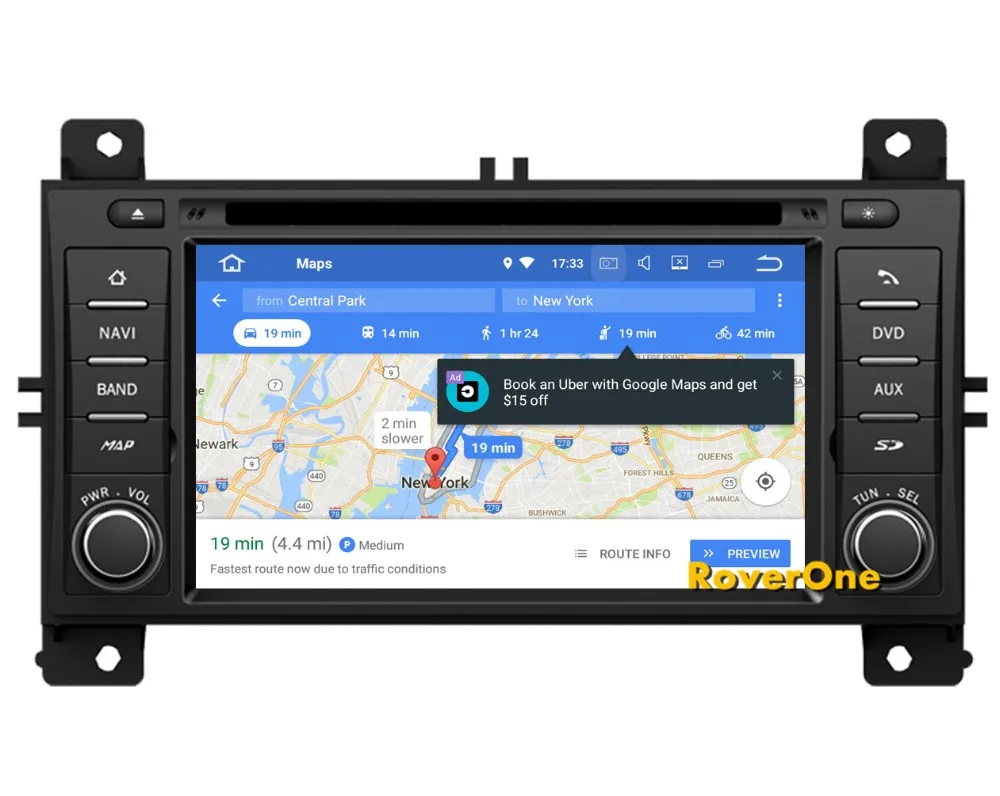 RoverOne для Jeep Grand Cherokee 2011 2012 2013 Android 8,0 автомобильный DVD навигатор Sat мультимедийная медиасистема PhoneLink