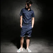 Летняя новая модная мужская джинсовая рубашка Пляжная рубашка джинсовая рубашка джинсовые комбинезоны певица костюмы одежда/m-xxl